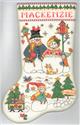 Model, Snowy Day Stocking by Robin Kingsley