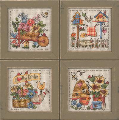 Step Into My Garden | Cross Stitch Design at Imaginating