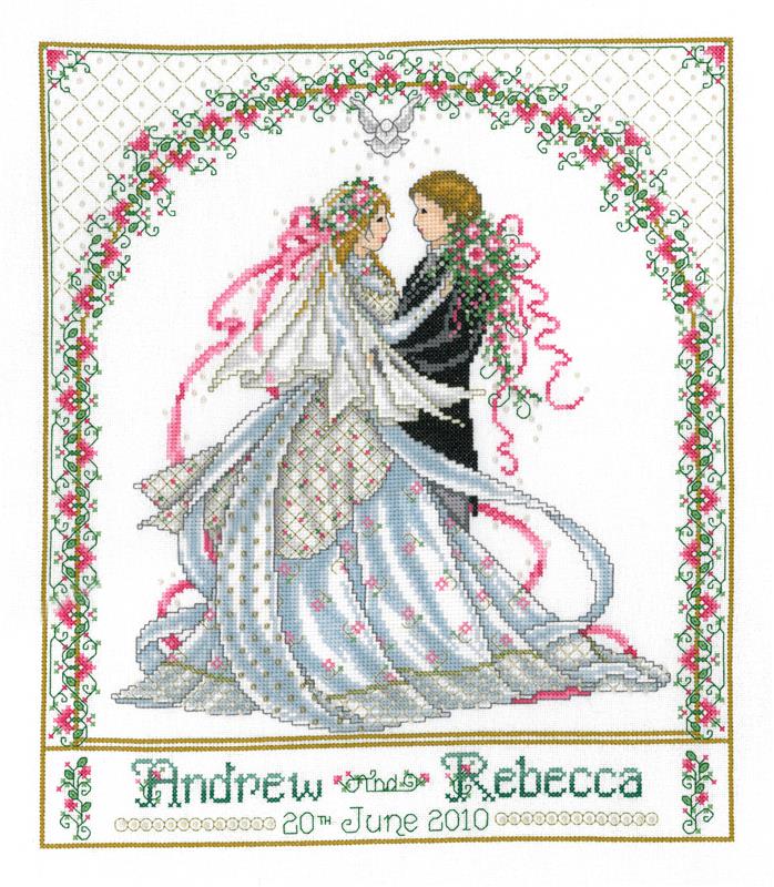 rose-bower-wedding-sampler-cross-stitch-design