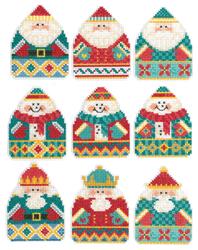 Holiday Ornaments Cross Stitch Design at Imaginating Design works